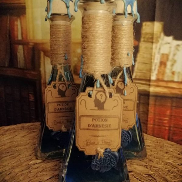 fiole décorative potion d'amnésie
