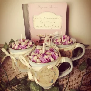 Bougie "Muffin à la Myrtille"