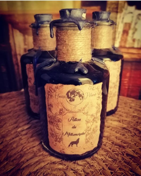 fiole décorative potion du métamorphe